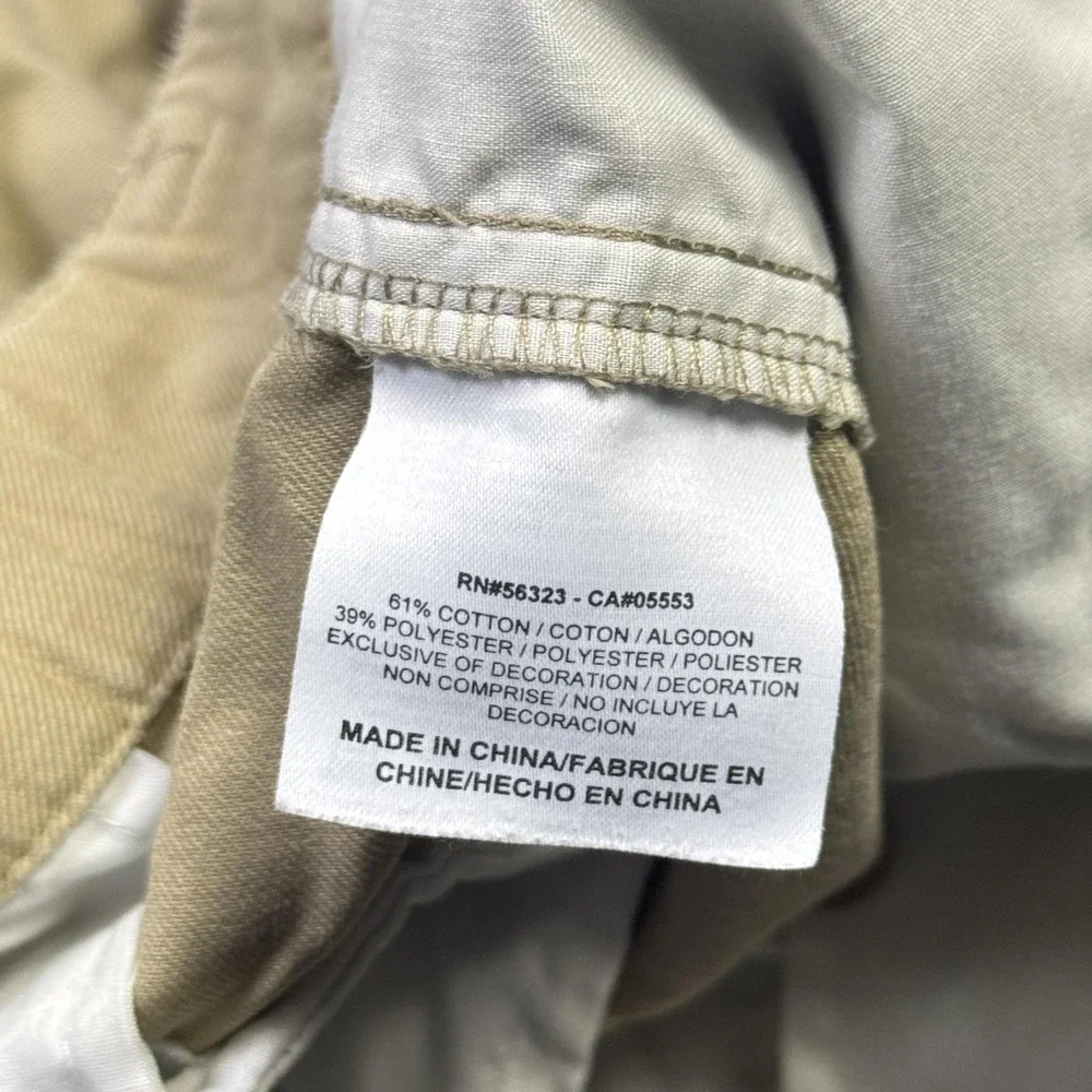 Nike Golf Shorts Mens 40 Beige Athletic Pockets Moisture Wicking 10